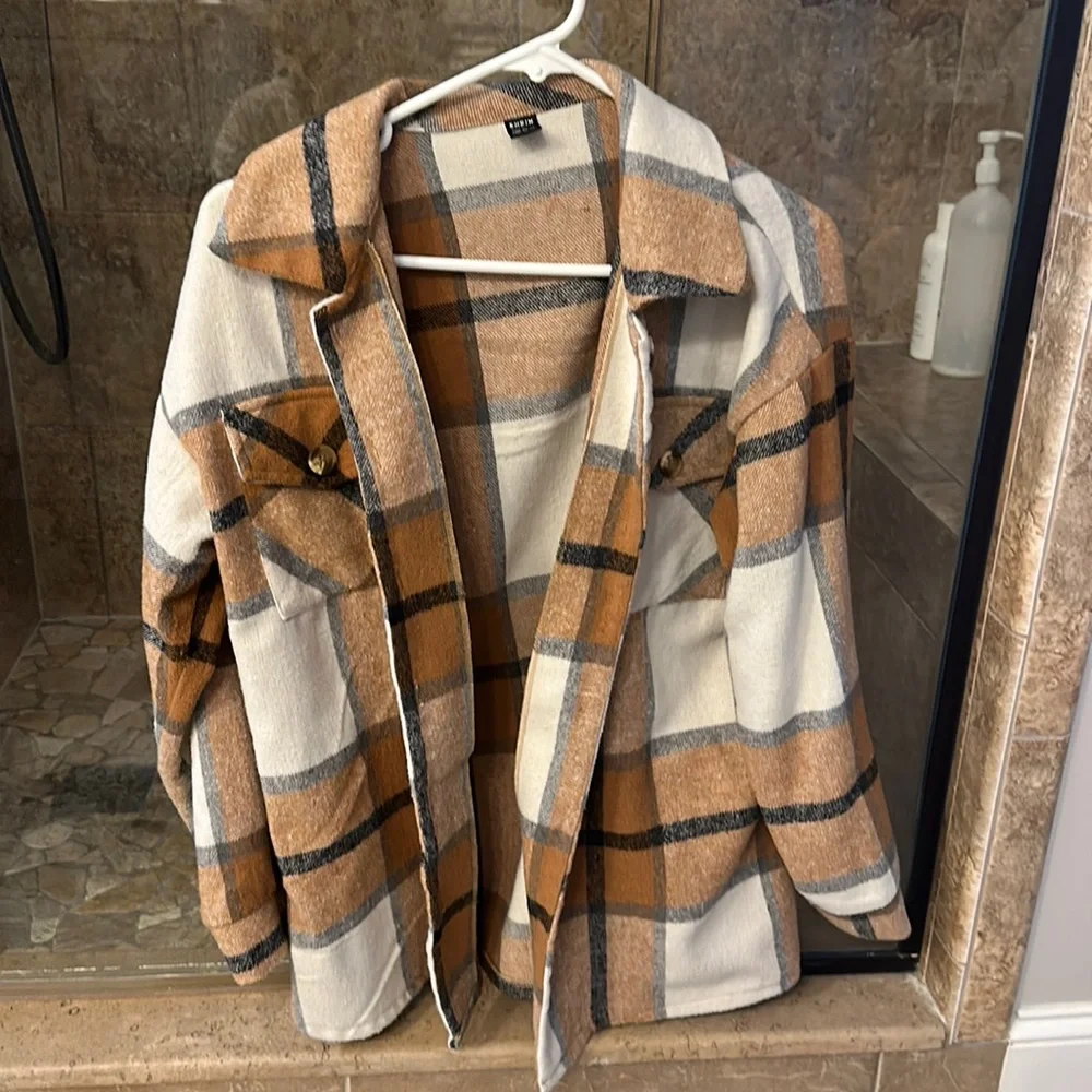 Plaid Shacket - Picture 1 of 1
